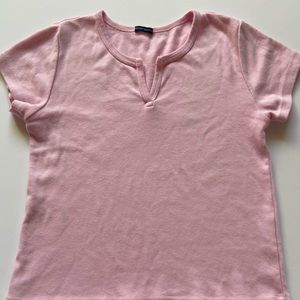 Brandy Melville pink Ashlyn top